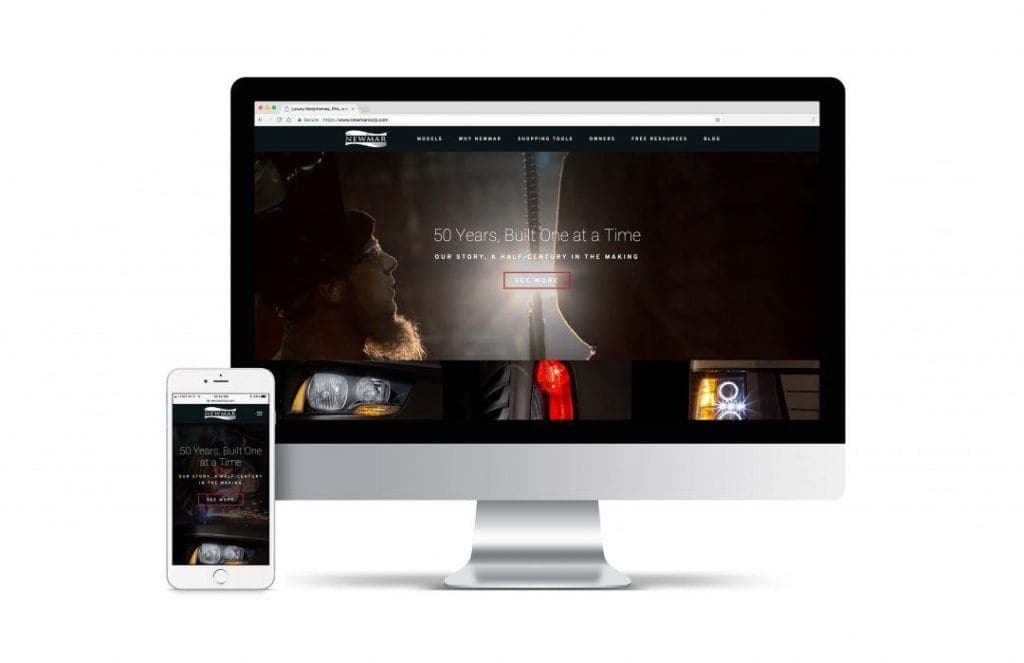 Newmar Website MockUp 1080x699