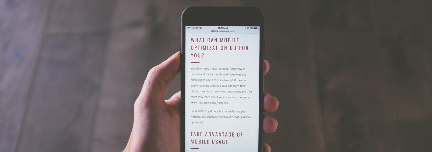 mobile design aesthetic mockup displayed on a smartphone