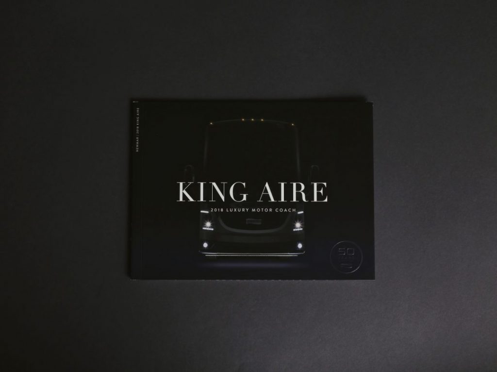 Cover of the Newmar King Aire RV Brochure