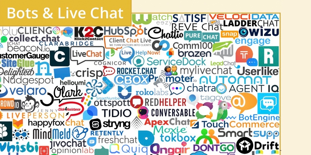 martech bots and live chat