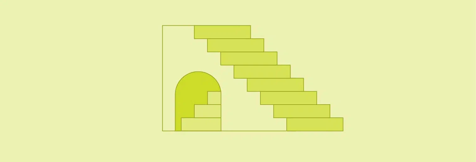 illustration of steps