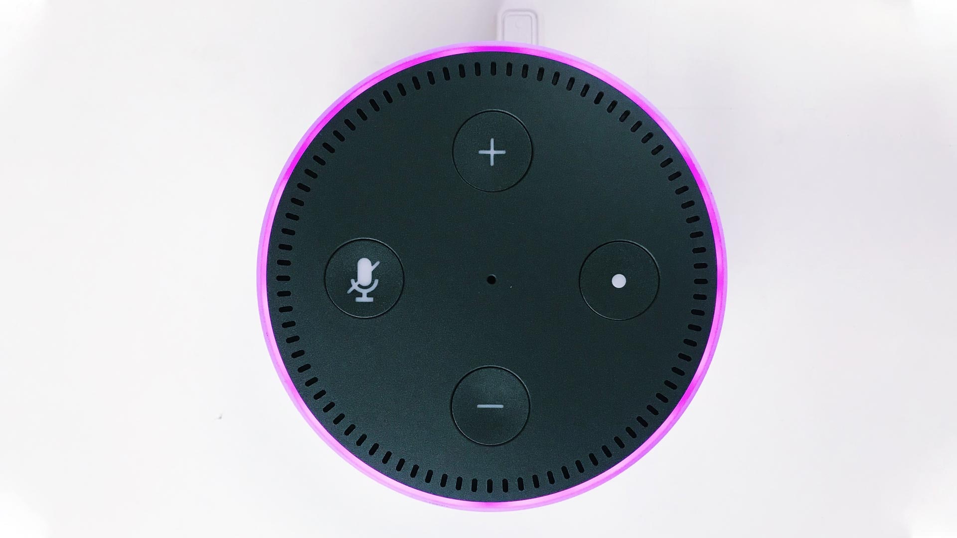 Top View of Amazon Alexa