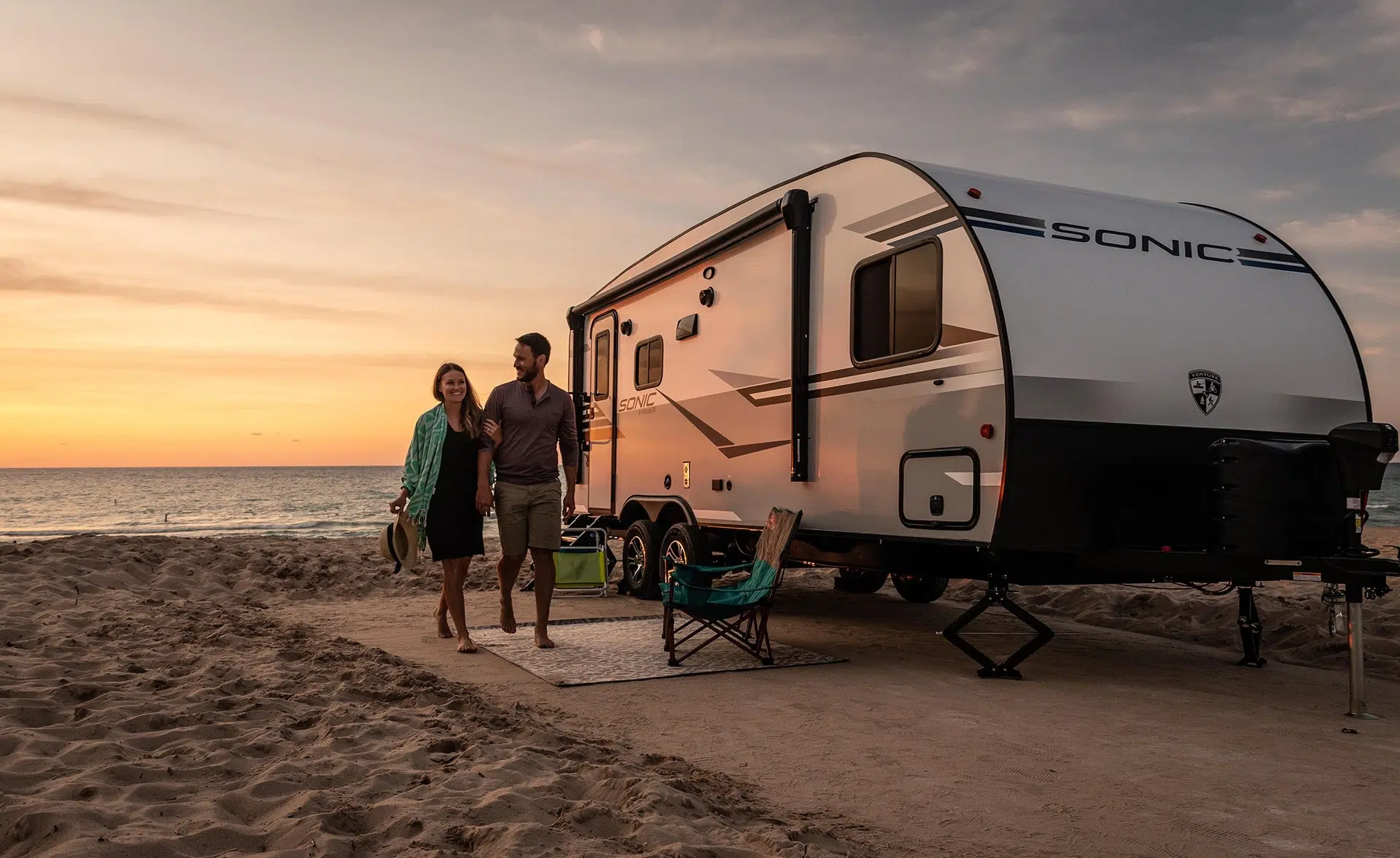 KZ RV at Sunset