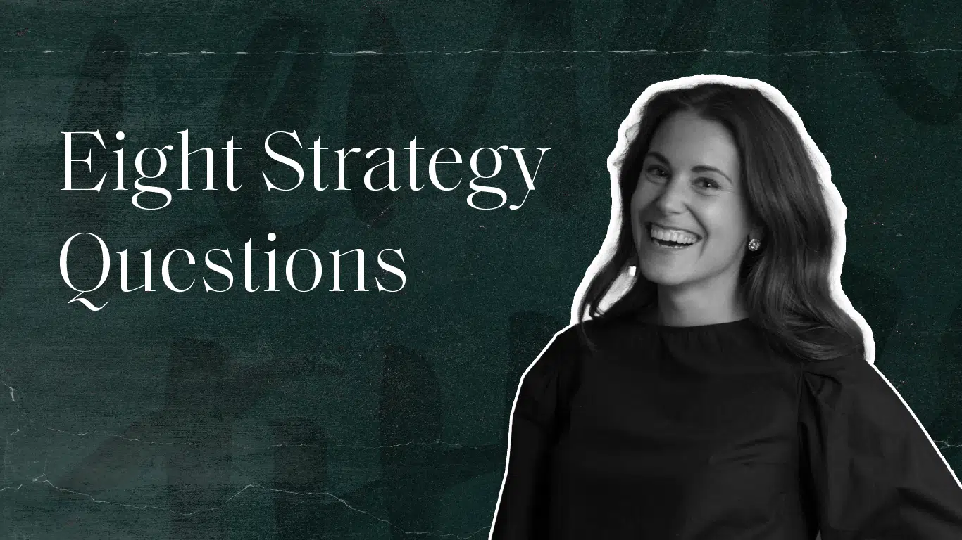 8 Marketing Strategy Questions to Ask Before Building Yours